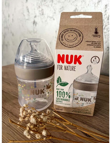 NUK FOR NATURE ШИШЕ РР TC 150 МЛ S 0+