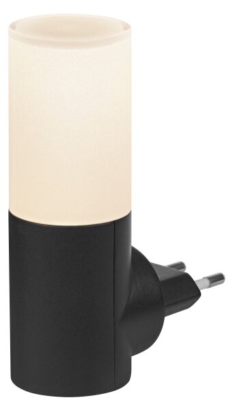 Osram - LED нощна лампа със сензор за здрач LUNETTA LED/0,2W/230V черна