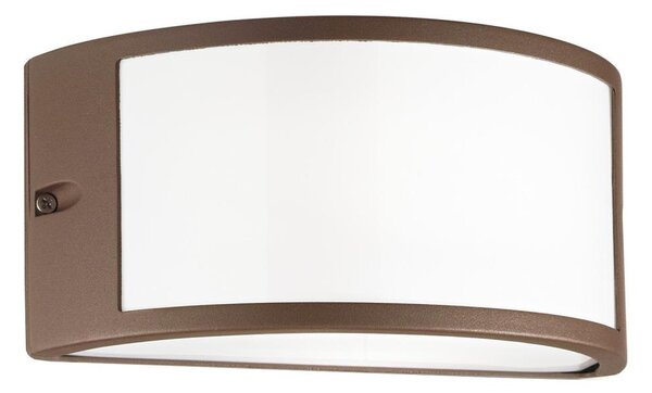 Ideal Lux - Външно стенно осветително тяло REX 1xE27/60W/230V IP44 кафяво