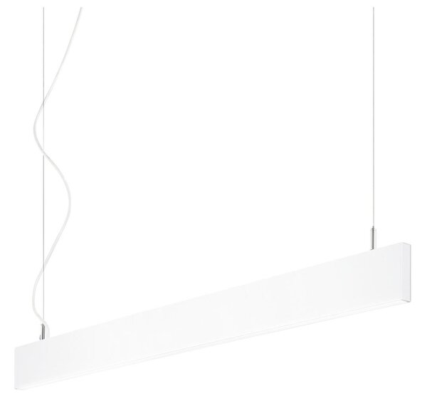 Ideal Lux - LED полилей на кабел LINUS LED/32W/230V 4000K CRI 90 120 см бял