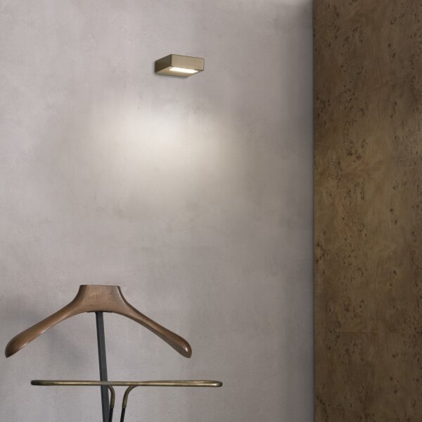 Ideal Lux - LED настенно осветително тяло TAB LED/24W/230V CRI 90 месинг