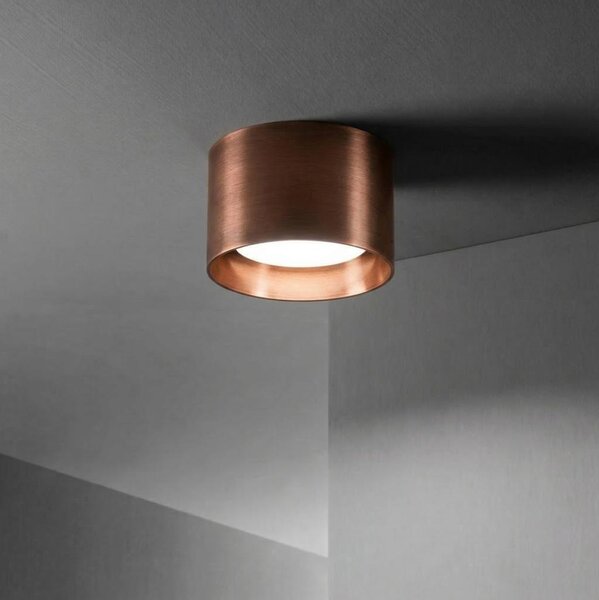 Ideal Lux - LED точково осветително тяло SPIKE 1xGX53/9W/230V Ø 10 см медно
