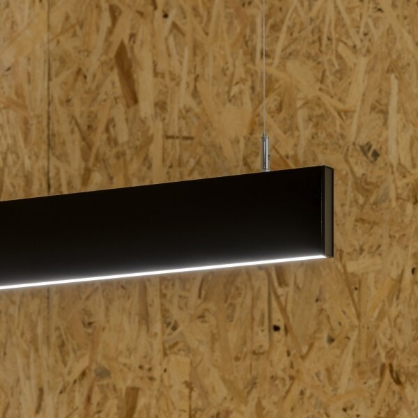 Ideal Lux - LED полилей на кабел LINUS LED/32W/230V 4000K CRI 90 120 cm черен