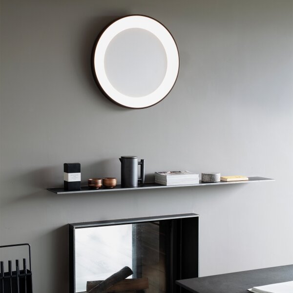 Ideal Lux - LED плафон PLANET LED/29W/230V CRI 90 Ø 60 см черен