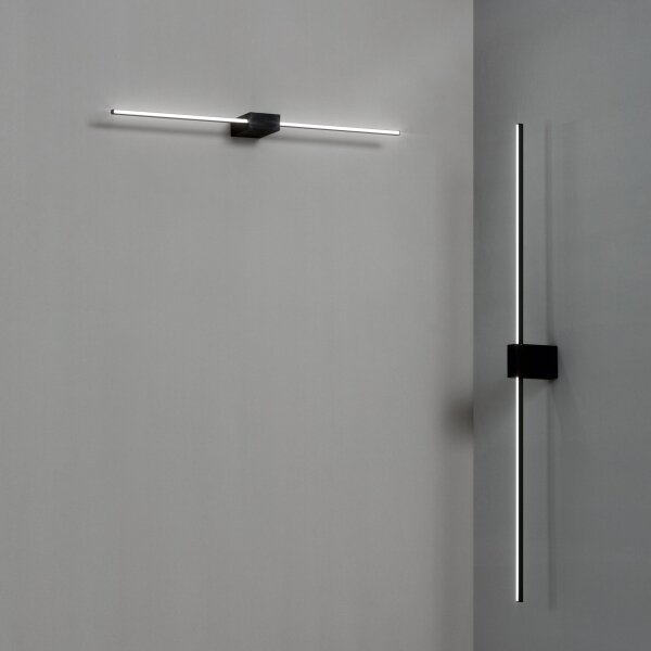 Ideal Lux - LED осветително тяло за картини THEO LED/12W/230V 75 см CRI 90 черно