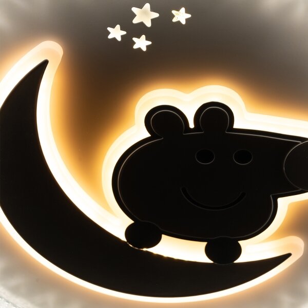 Brilagi - LED детски таванен плафон PIGGY LED/70W/230V 3000/4500/6000K