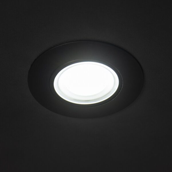 Kanlux 39260 - LED вградено осветително тяло FIZU LED/4W/230V 3000/4000/6500K черно