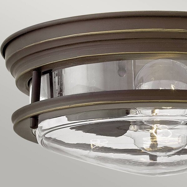 Quintiesse QN-HADRIAN-FS-OZ-CLEAR Външно осветително тяло HADRIAN 2xE27/40W/230V IP44 бронз