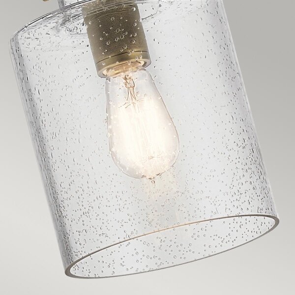 Quintiesse QN-KITNER-P-NBR - Полилей на прът KITNER 1xE27/60W/230V златист/черен