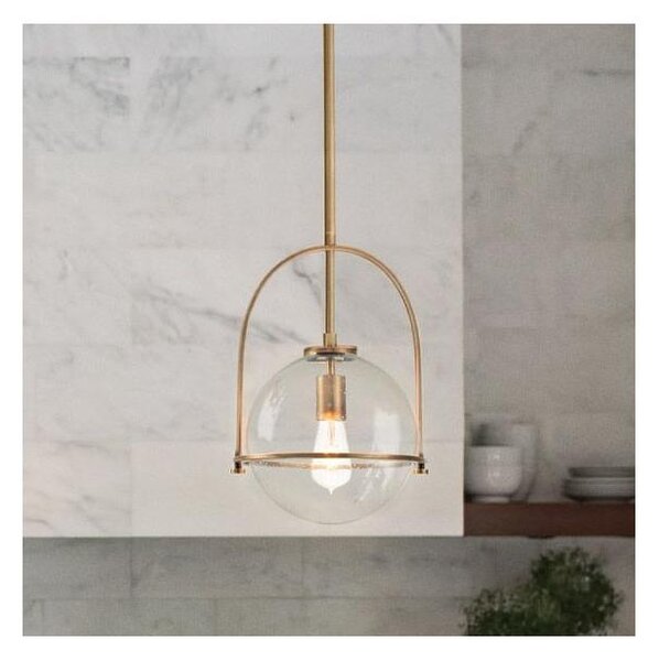 Quintiesse QN-SOMERSET-P-C-HB - Полилей на тръба SOMERSET 1xE27/60W/230V бронзов