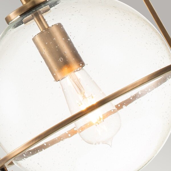 Quintiesse QN-SOMERSET-P-C-HB - Полилей на тръба SOMERSET 1xE27/60W/230V бронзов