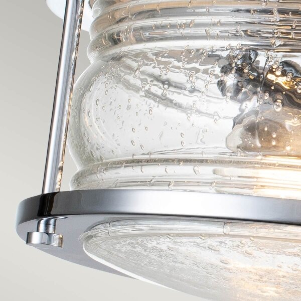 Quintiesse QN-ASHLANDBAY-F-PC-BATH – плафон за баня ASHLAND, 2xE27/60W/230V, IP44