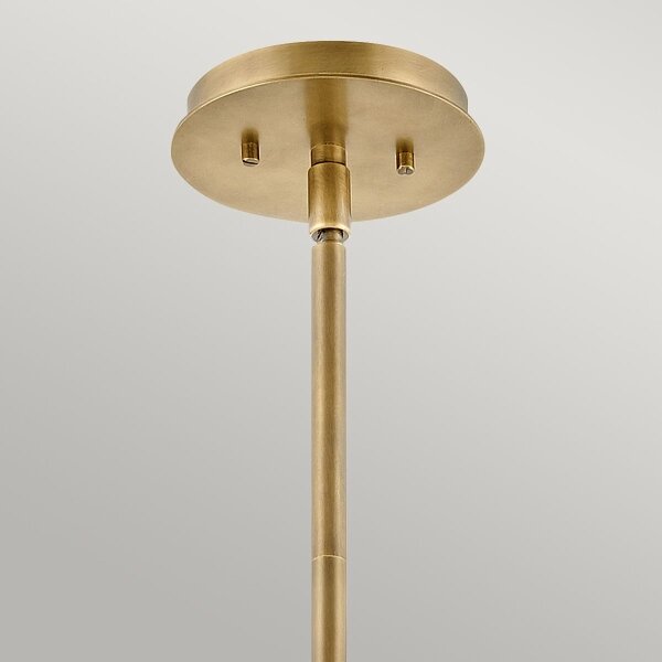 Quintiesse QN-LOTUS-P-HBR - Полилей на тръба LOTUS 1xE27/60W/230V, златист