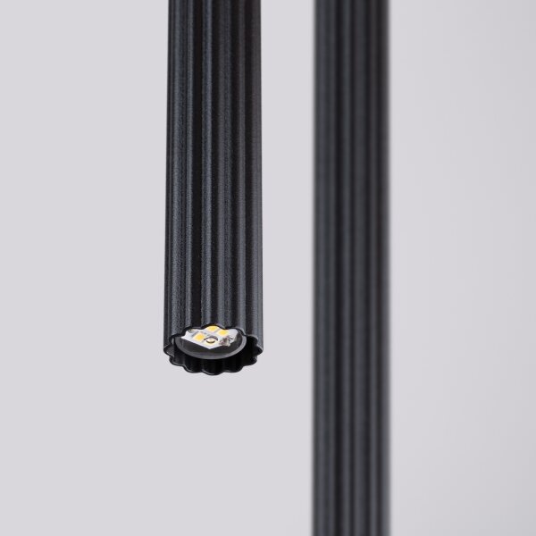 Sollux SL.1867 - Полилей на кабел ARCHE 2xG9/8W/230V черен