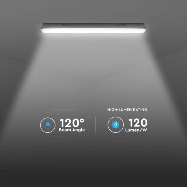 LED Индустриална флуоресцентна лампа M-SERIES LED/36W/230V 4000K 120см IP65