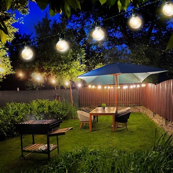 Solight WO794 - LED външна декоративна гирлянда 25xE12 20m IP44 топла бяла