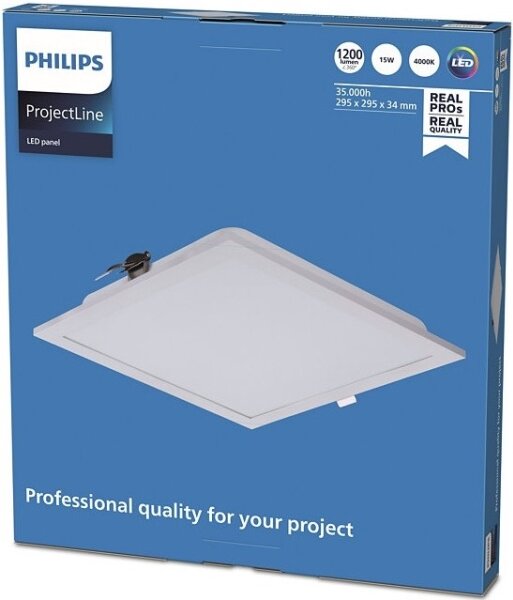 Philips - LED Лампа за вграждане PROJECTLINE LED/15W/230V 29,5x29,5 см