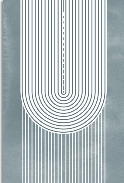 Картина на платно – Бохо дъга Mid-Century