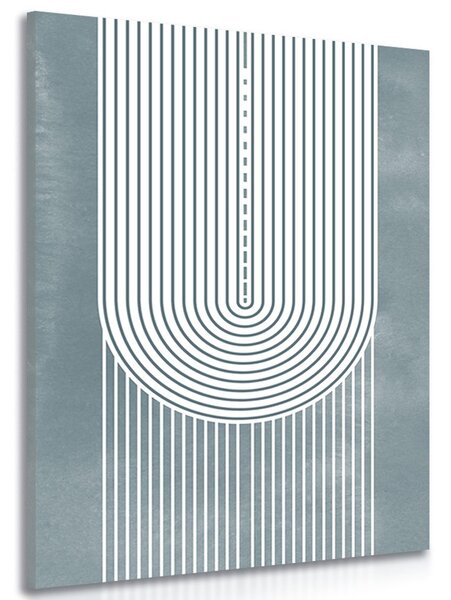 Картина на платно – Бохо дъга Mid-Century