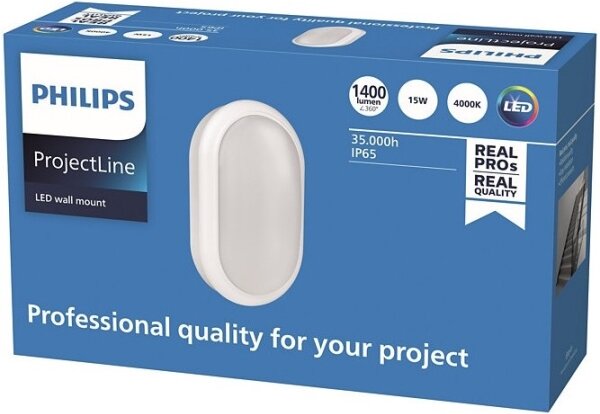 Philips - LED Аплик PROJECTLINE LED/15W/230V IP65