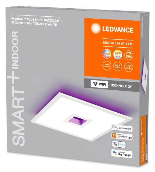 Ledvance - LED RGBW Димируем плафон SMART+ PLANON LED/24W/230V Wi-Fi