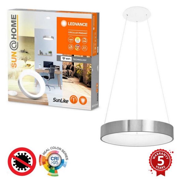 Ledvance - LED Димируем пендел SUN@HOME CIRCULAR LED/18,5W/230V Wi-Fi