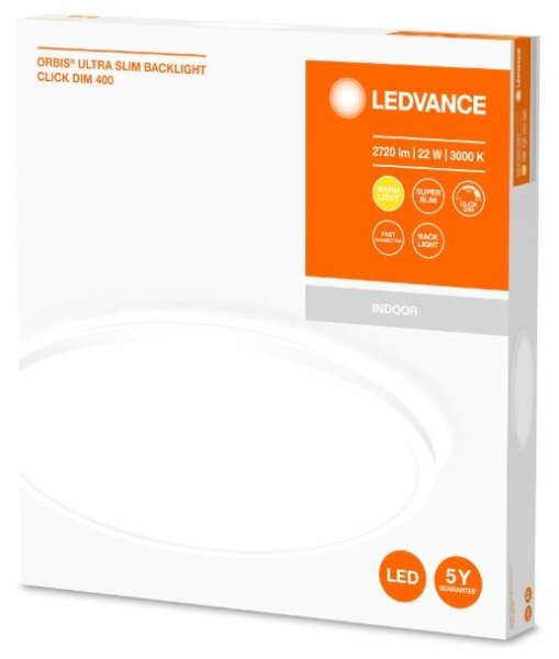 Ledvance - LED Димируем плафон ORBIS LED/22W/230V бял