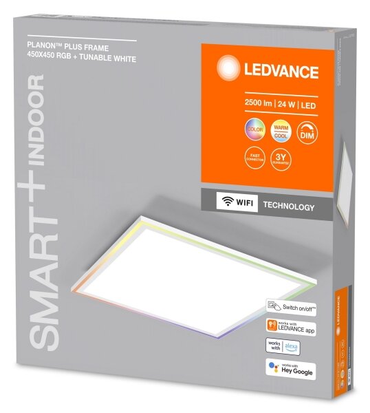 Ledvance - LED RGBW Димируем плафон SMART+ PLANON LED/24W/230V Wi-Fi