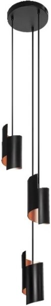 Ledvance - LED Димируем пендел SMART+ DECOR 3xLED/8W/230V черен Wi-Fi