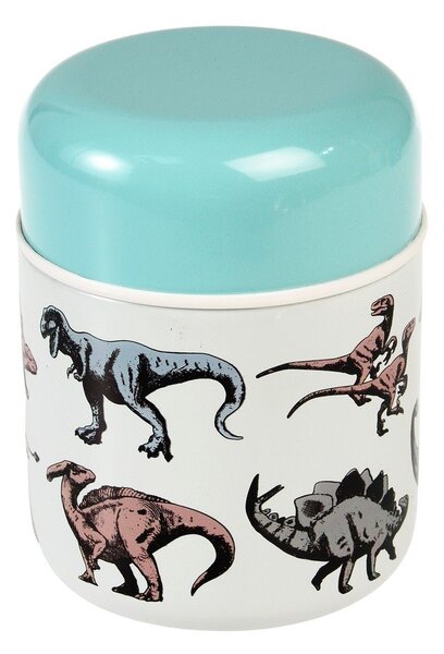Син/кремав детски термос за храна 280 ml Prehistoric Land – Rex London