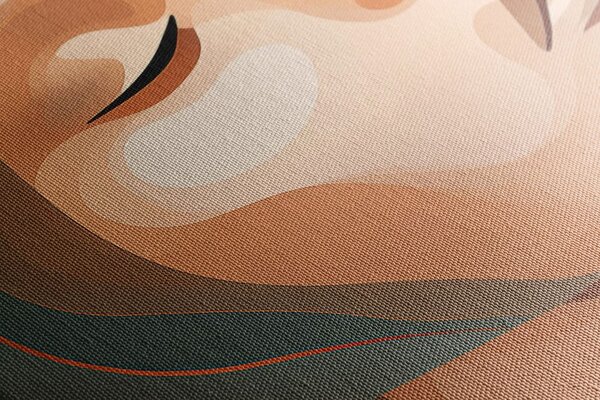 Картина на платно – Красотата на жената Peach Fuzz