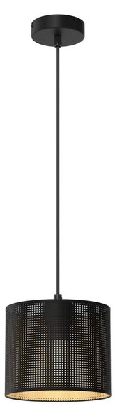 Пендел LOFT SHADE 1xE27/60W/230V Ø 18 см черен/златист