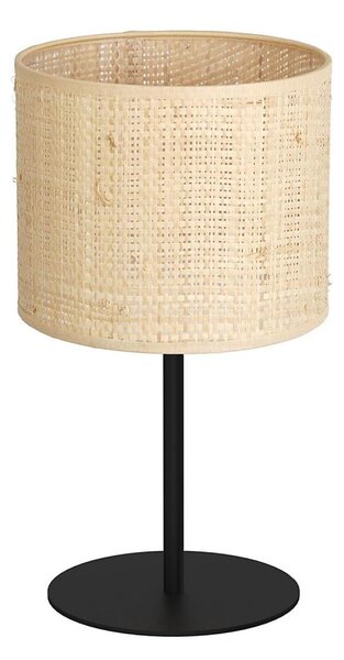 Настолна лампа RATTAN 1xE27/60W/230V Ø 18 см ратанова