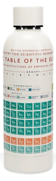 Кремава бутилка за пътуване бутилка от неръждаема стомана 500 ml Periodic Table – Rex London
