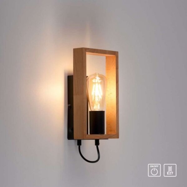 Leuchten Direkt 15654-18 - Аплик FRANKY 1xE27/60W/230V