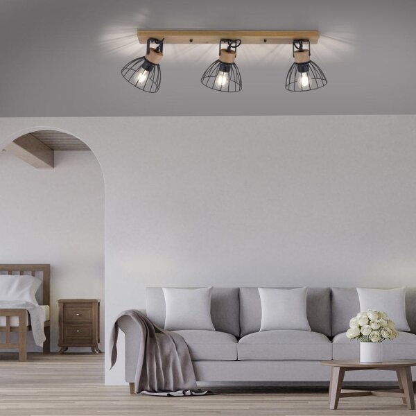 Leuchten Direkt 11418-18 - Спот LAMI 3xE27/25W/230V