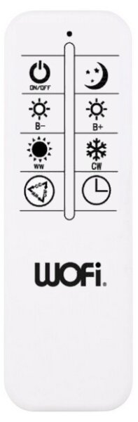 Wofi 11620 - LED Димируем плафон AKON LED/43,5W/230V 2700-5500K + д.у