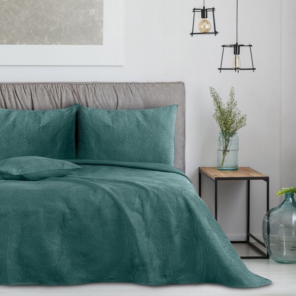 Тюркоазено покривало за легло 170x210 cm Palsha – Restilo