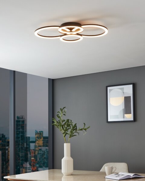 Eglo 900319 - LED Димируема плафониера PARRAPOS-Z LED/41W/230V