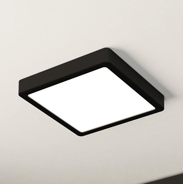 Eglo 900587 - димируемо LED таванно осветително тяло FUEVA LED/17W/230V черно