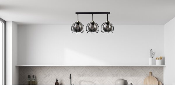 Аплик SOLO BLACK 2xE27/60W/230V черен/златист