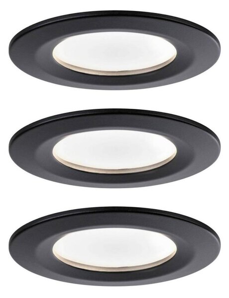 Paulmann 94473 - К-кт 3бр.LED/6W IP44 лунички за баня NOVA 230V