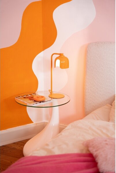 Osram - Настолна лампа DECOR COROLLE 1xG9/20W/230V оранжева