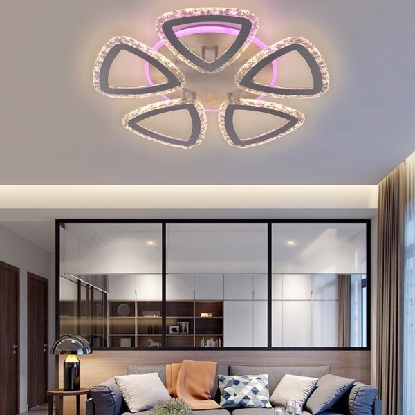 LED RGB Димируем полилей за повърхностен монтаж LED/70W/230V 3000-6500K + д.у
