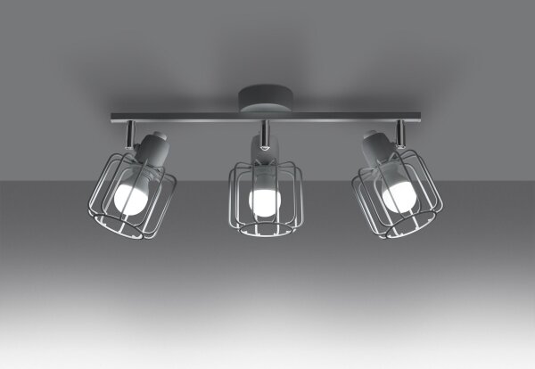 Sollux SL.1113 - Спот BELUCI 3xE14/40W/230V бял