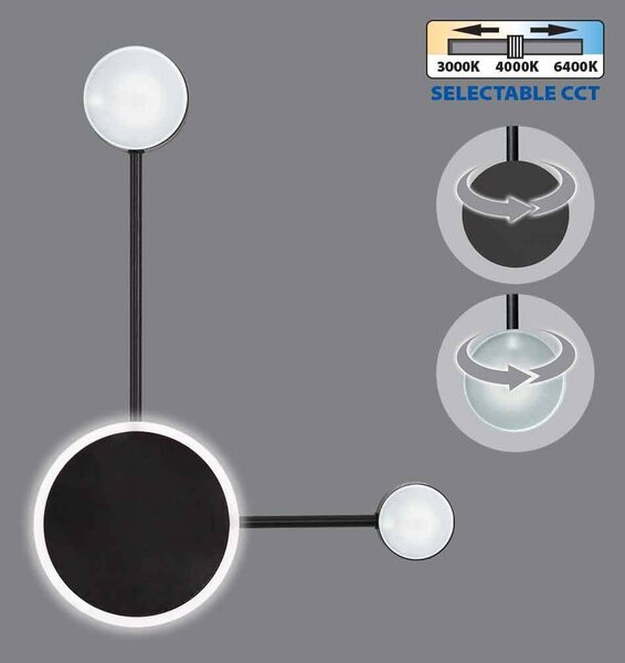 LED ДЕКОРАТИВНО ОСВЕТИТЕЛНО ТЯЛО 15W 3000-4000-6400K 770LM