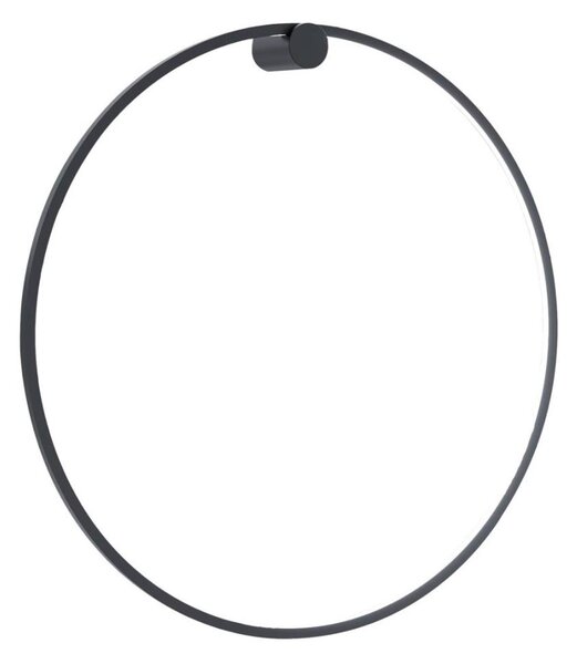 LED стенно осветително тяло SATURNO LED/46W/230V Ø 80 см IP44 черно