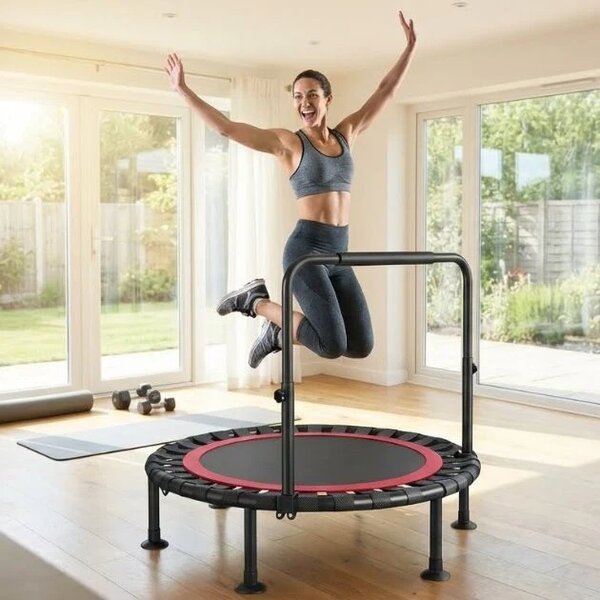 Bouncepro™ сгъваем батут с регулираща се облегалка