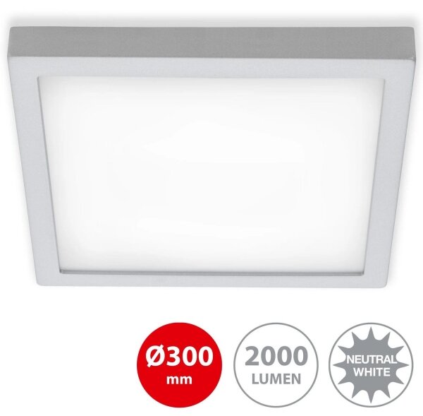 Briloner 7142-414 - LED Плафон FIRE LED/21W/230V 4000K