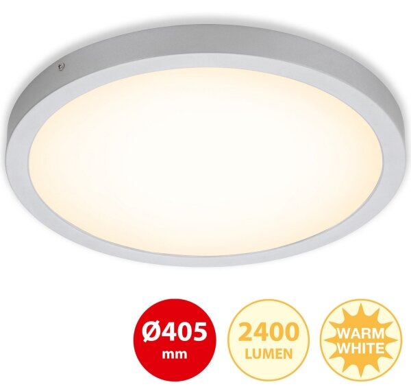 Briloner 7143-014 - LED Плафон FIRE LED/24,5W/230V 3000K